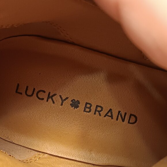 READ! Lucky Brand women's perforated suede leather double zipper ankle booties - Picture 12 of 13